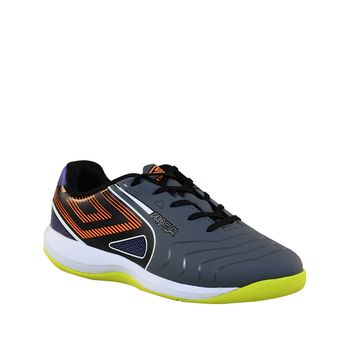 Chuteira-Indoor-Grafite-Kis-Pro-5-Jr-|-Umbro-Tamanho--32---Cor--GRAFITE-0